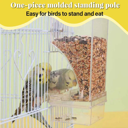 🐦Automatic No-Spill Transparent Bird Feeder