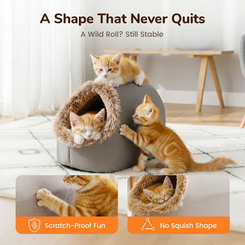 🎅NEW YEAR SALE 60% OFF!!!🎄Winter Warm Pet Cave Bed✨