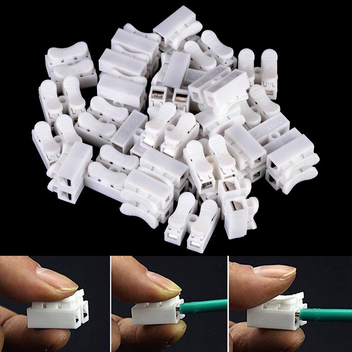 Wire and cable connectors