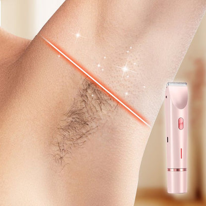 Dual-Head EpilatorIPX7 Waterproof - Hair Removal & Trimming | 21-Day Silky Skin  Cordless Design | Hypoallergenic |