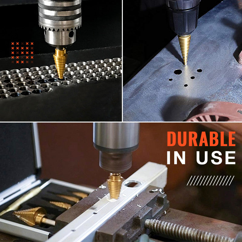Titanium Plating Drill Bit Set¨6pcs