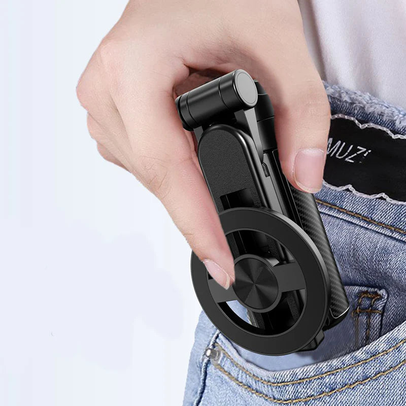 🔥Hot Sale（💥50%OFF）🔥4-in-1 Multifunctional 360° Rotation Magnetic Selfie Stick