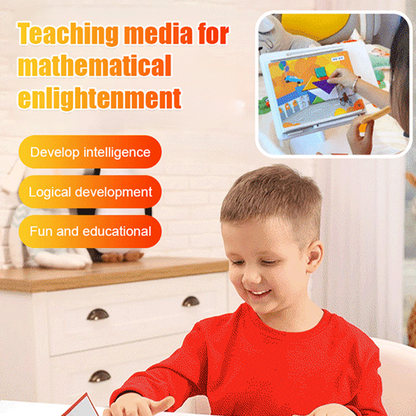 Children's Magnetic Tangram Puzzle Set