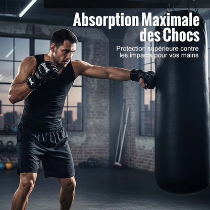 Boxing Gloves With Wrist Support And Shock Absorption