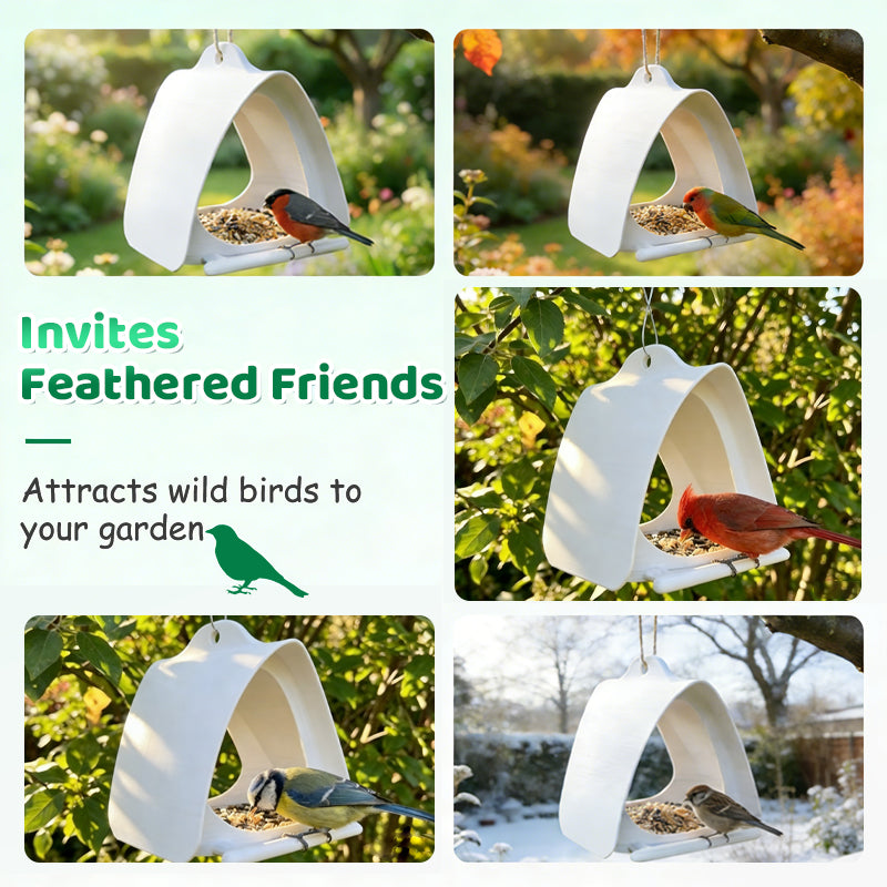 🐦✨ Modern Hanging Bird Feeder 2026 UPGRADE | For Outdoor Gardens | Elegant Design, Superior Quality 💎