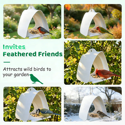 🐦✨ Modern Hanging Bird Feeder 2026 UPGRADE | For Outdoor Gardens | Elegant Design, Superior Quality 💎